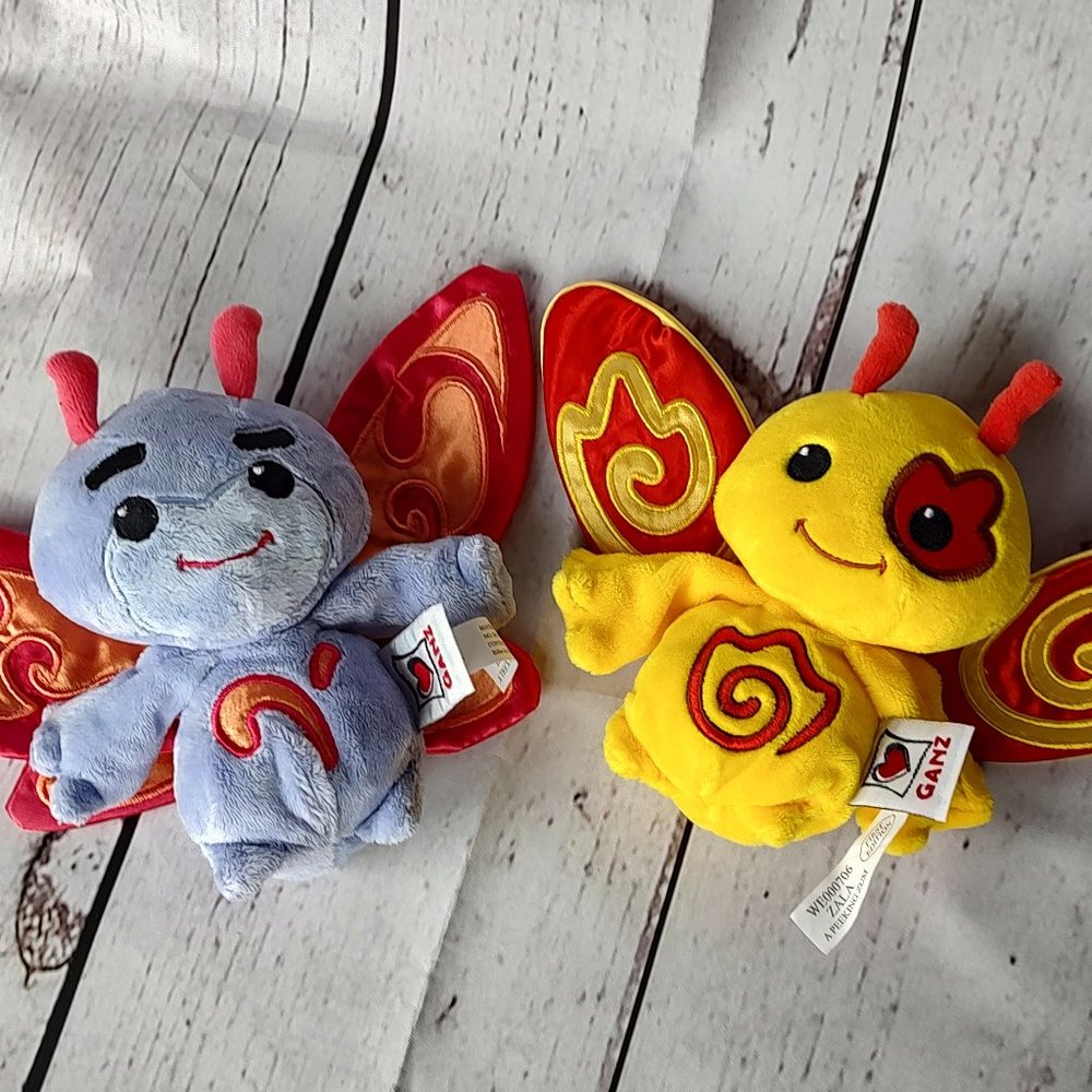 Ganz webkinz set of 2 Zann and Zala No code